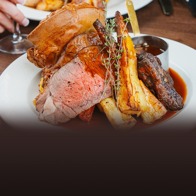 Sunday menu at The Willett Arms
