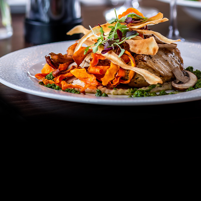 Vegan menu at The Willett Arms