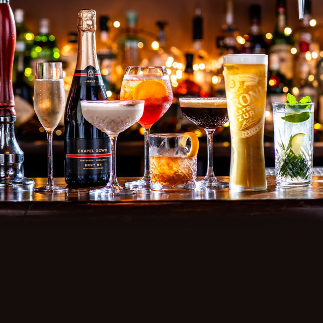 Wine & Drinks menu at The Willett Arms
