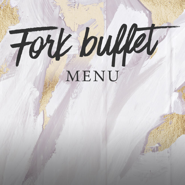 Fork buffet menu at The Willett Arms